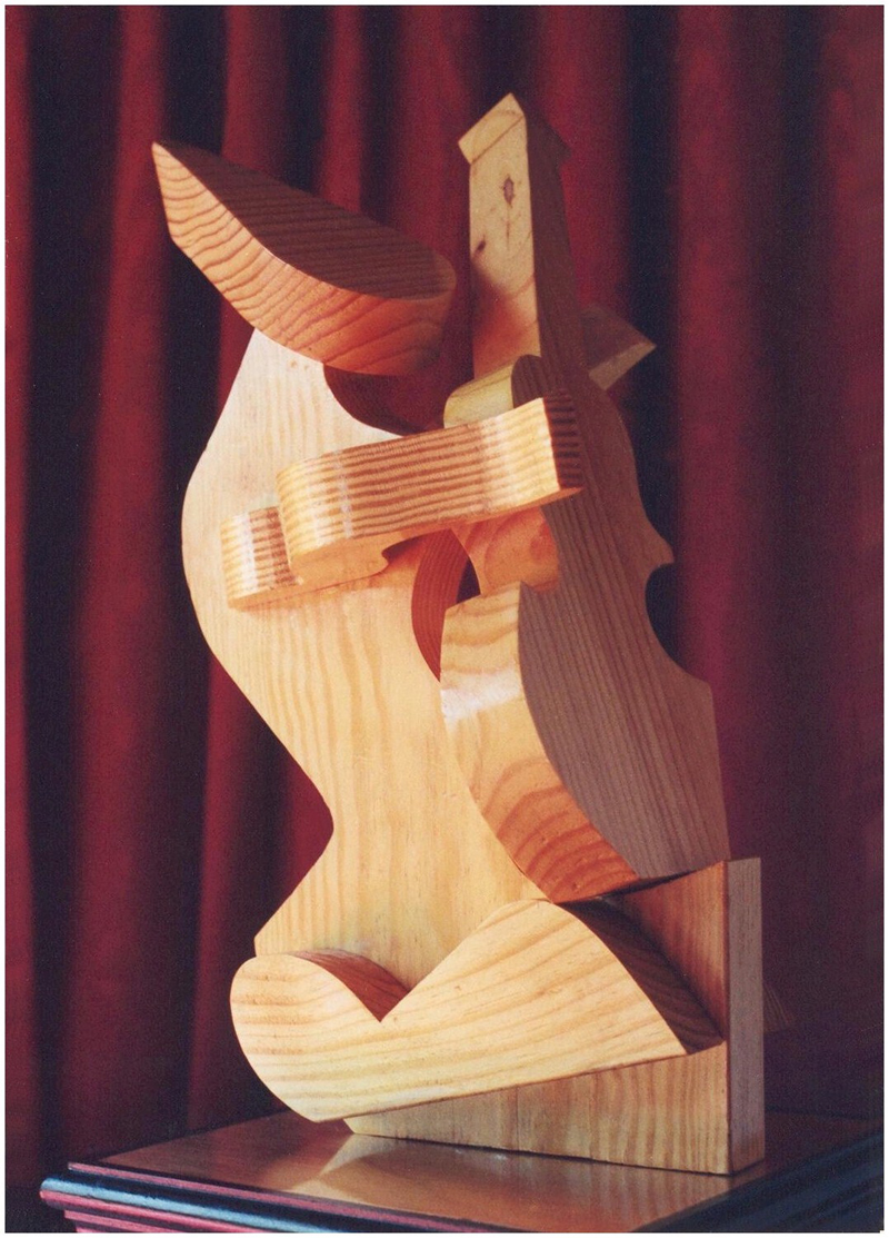 Donna del Violino Sculpture by Andreas Mujica